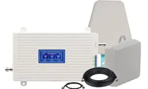 White Tri Band Booster
